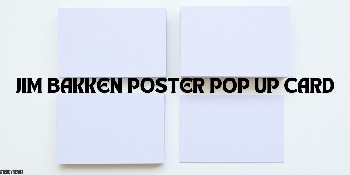 jim bakken poster pop up card